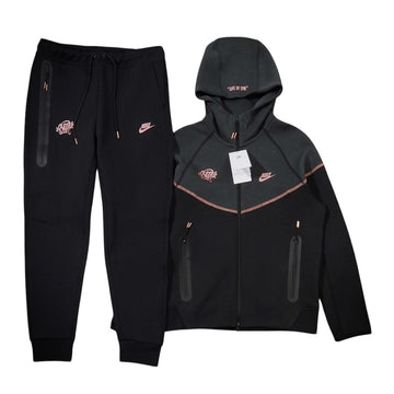 NIKE X SYNA WORLD TECH FLEECE TRACKSUIT – BLACK / BRONZE