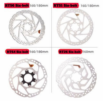 SHIMANO Jubilee RT56/26 Six-nail Disc Mountain Bike Disc Brake Disc 160/180mm