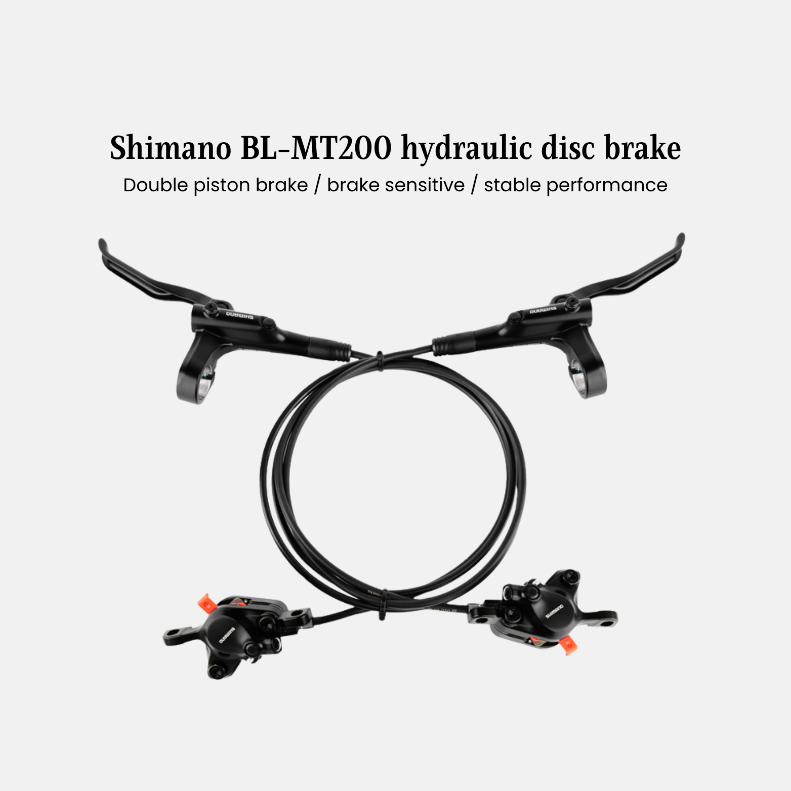The Shimano Bl-Mt200 hydraulic disc